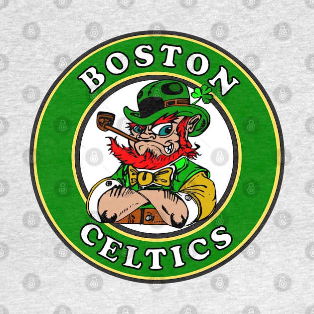 Boston Celtics Leprechaun by Bosko Art Designs